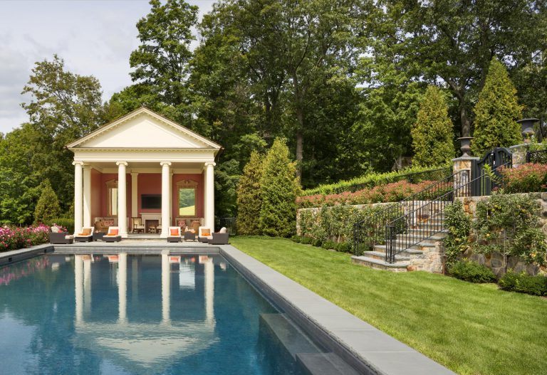 View of Hudson Valley Pool House 5