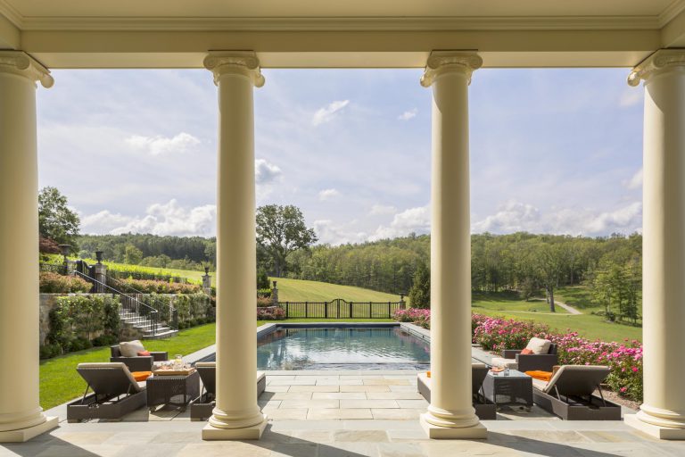 View of Hudson Valley Pool House 3